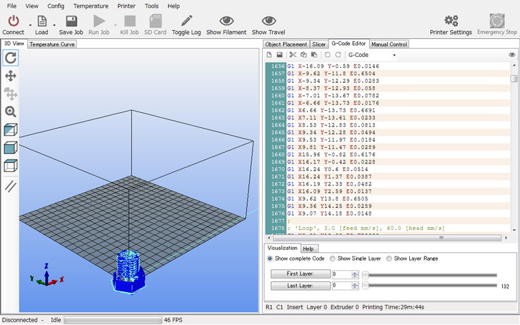 3Dプリンタ】3Dプリンタを印刷するときに出てくる「G-code」って何